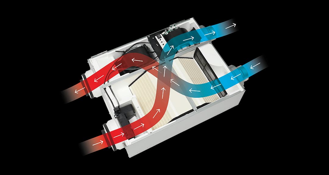 Balanced airflow, year-round comfort